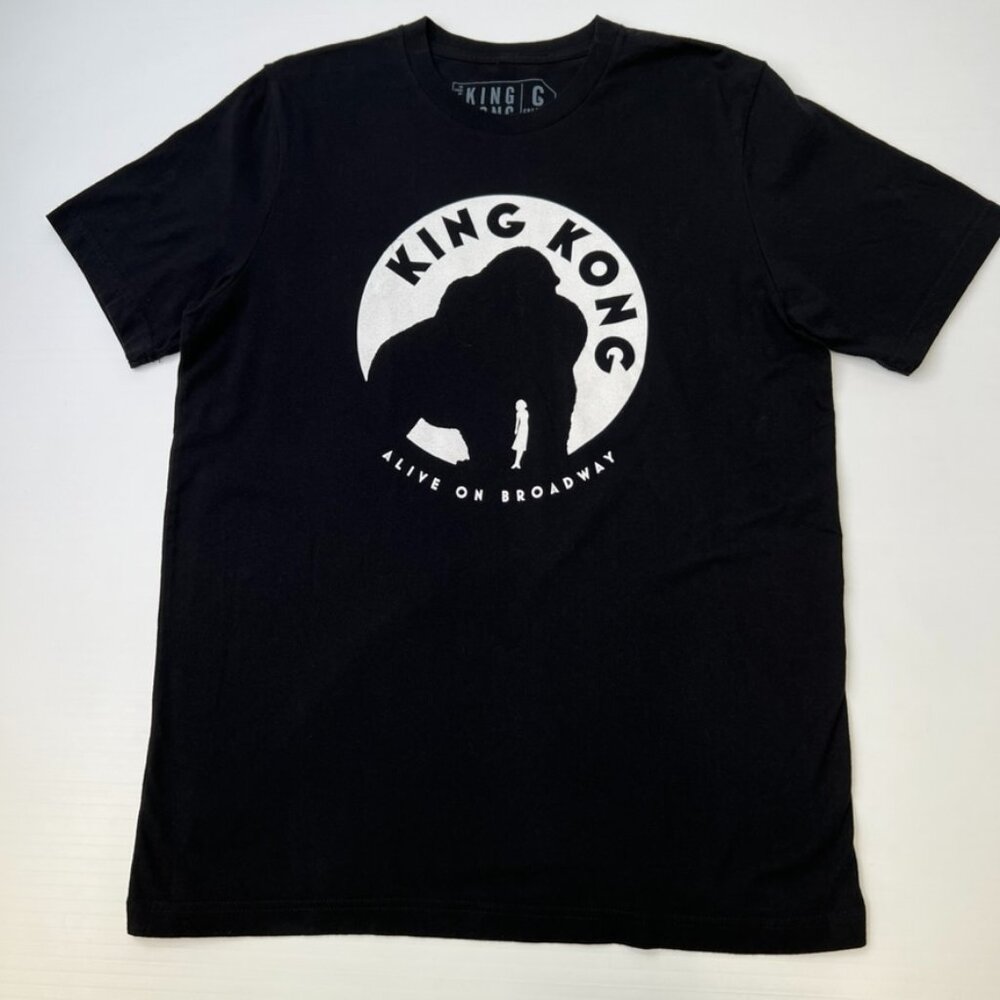 King Kong Shirt Men Large Spell Out Alive On Broadway Musical Hip Hype Core Ex